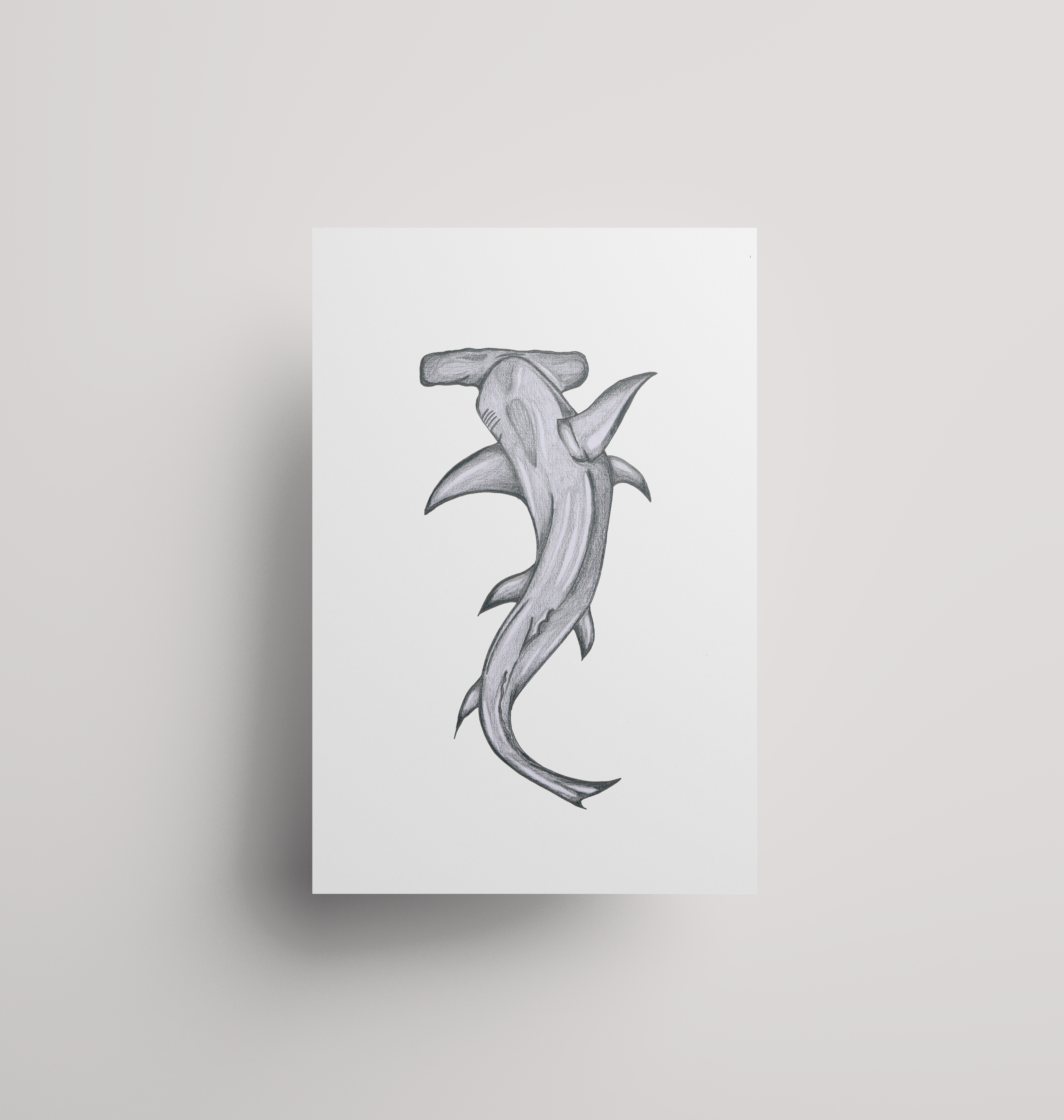Hammerhead Shark - Print
